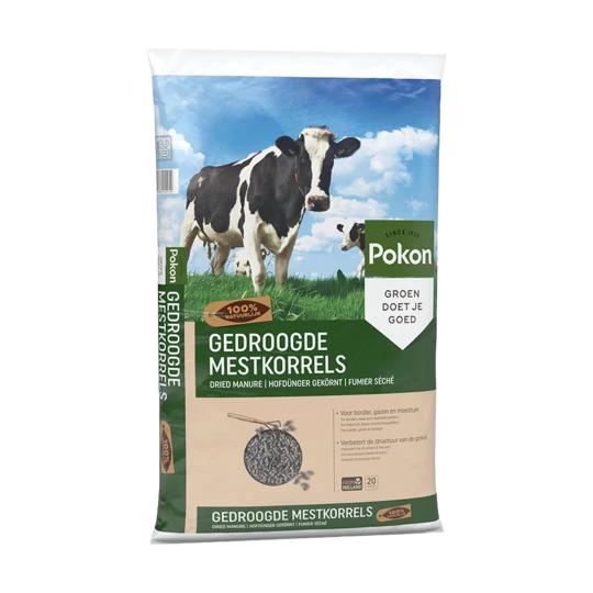 Pokon Gedroogde Koemestkorrels 1 Pokon Gedroogde Koemestkorrels