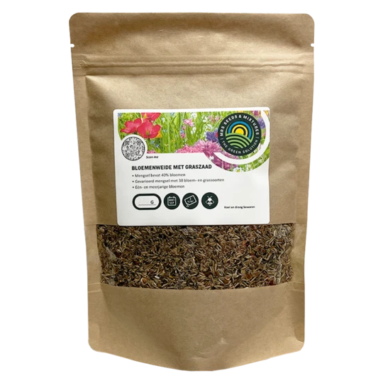 MRS Seeds & Mixtures Bloemenweide Met Graszaad 2 MRS Seeds & Mixtures Bloemenweide Met Graszaad - Afbeelding 2